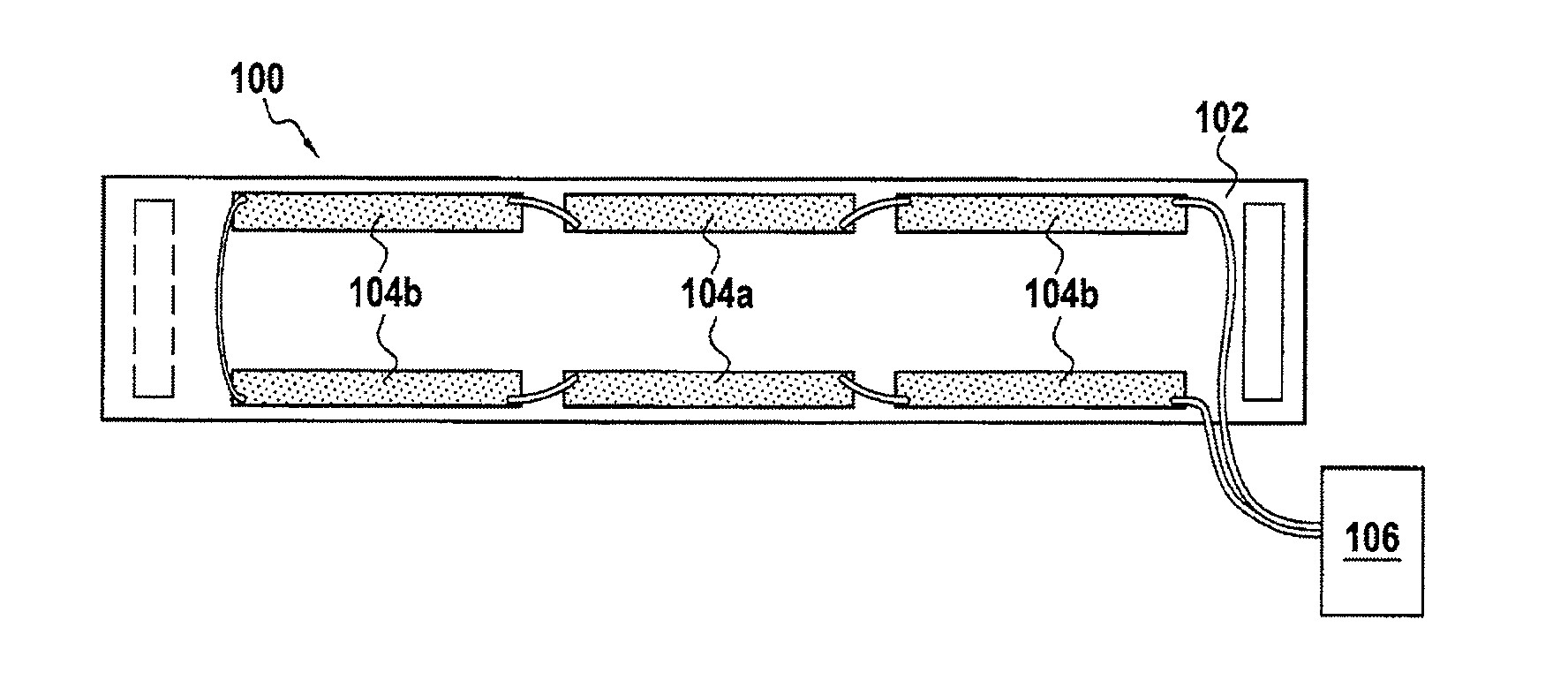 Device for emitting a magnetic field