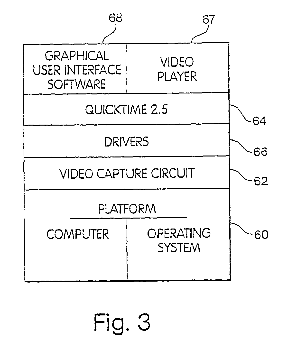 Graphical user interface for a motion video planning and editing system for a computer