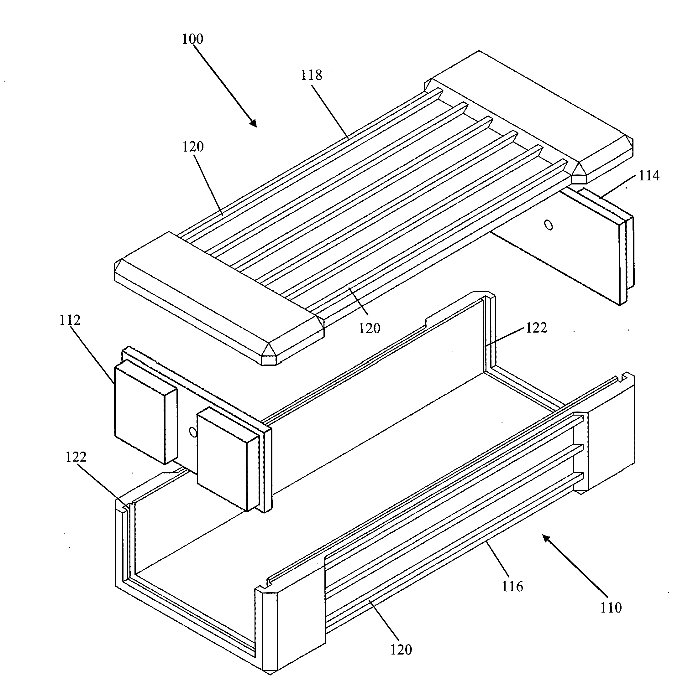 Prismatic polymer case for electrochemical devices