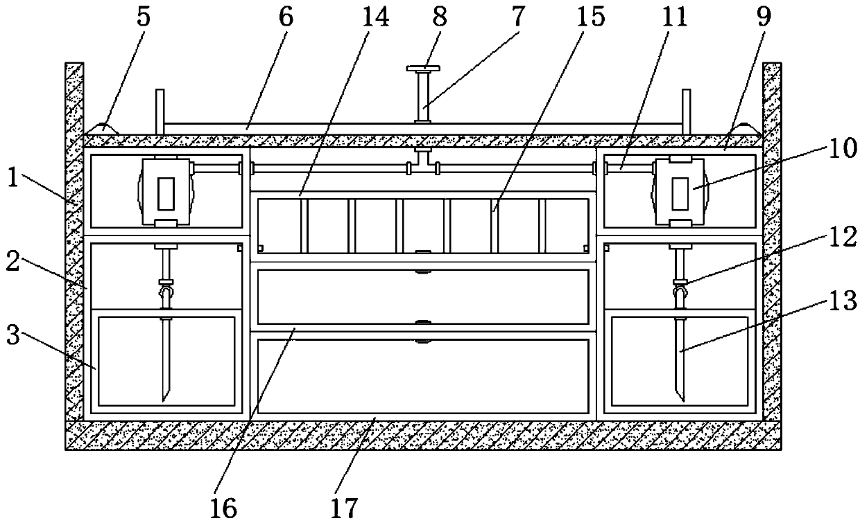 Environment-friendly and energy-saving type building water supply and drainage system for urban community roofs