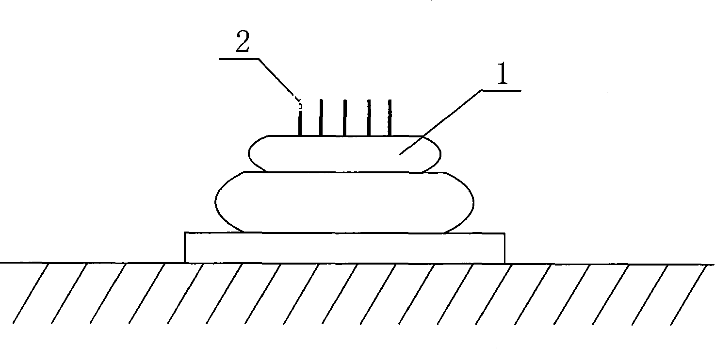 Construction method for column and architrave cornice