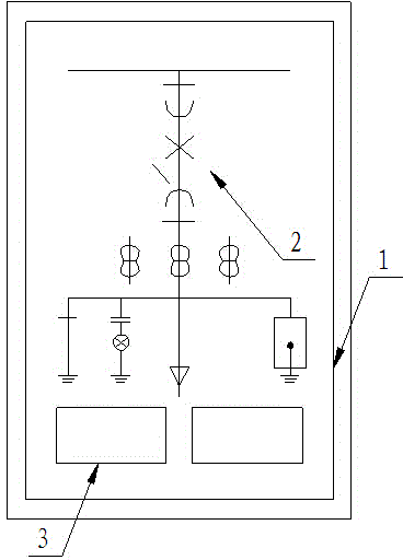 Intelligent operation and control device for switch cabinet