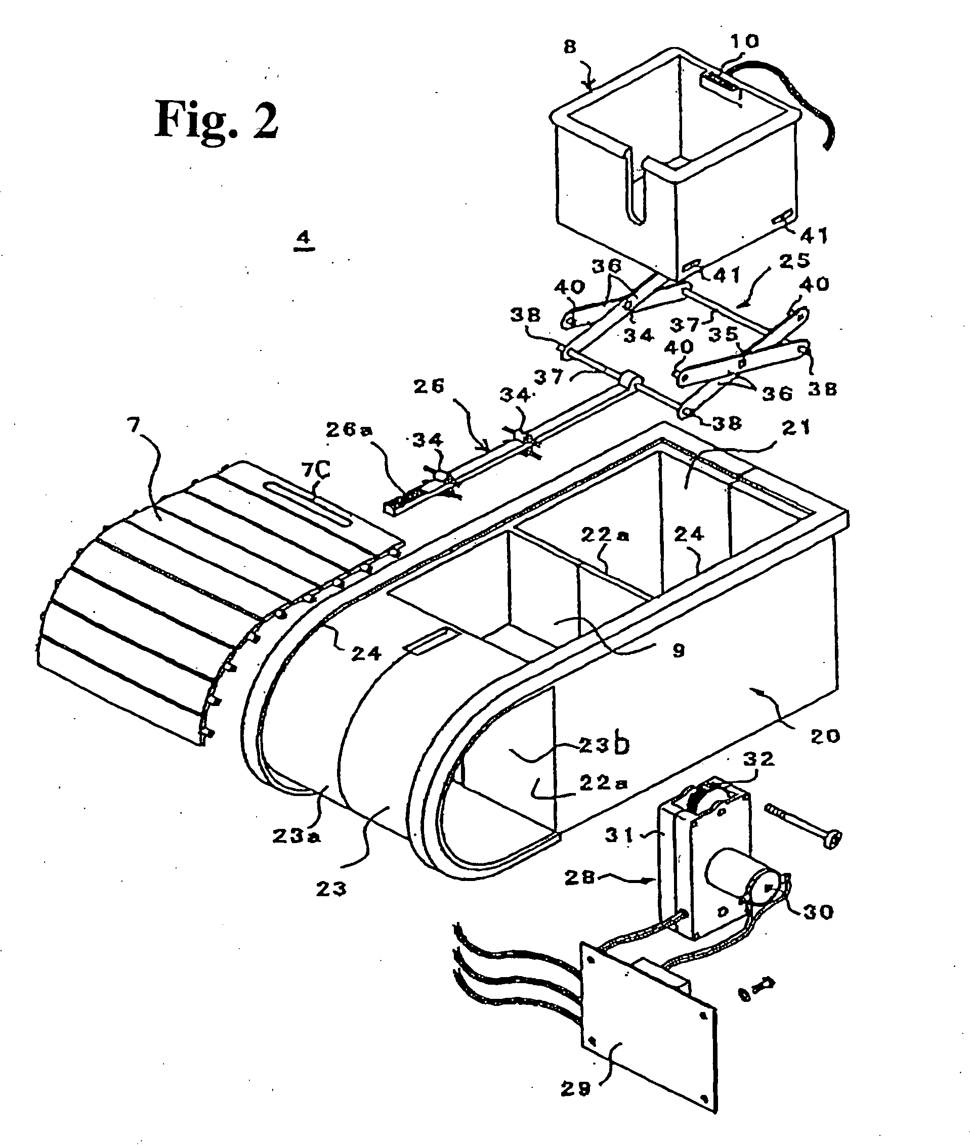 Configuration for Operating Interior Device and Cup Holder Using the Same