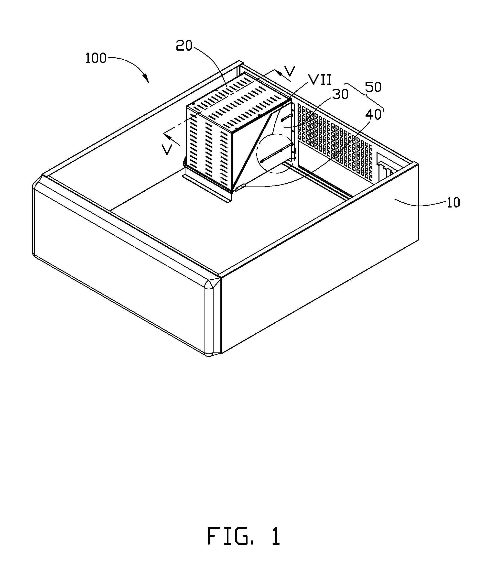 Securing mechanism and electronic device enclosure using the same