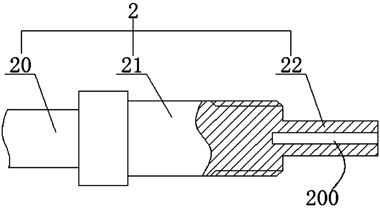 A kind of desoldering fixture and desoldering method of smp connector