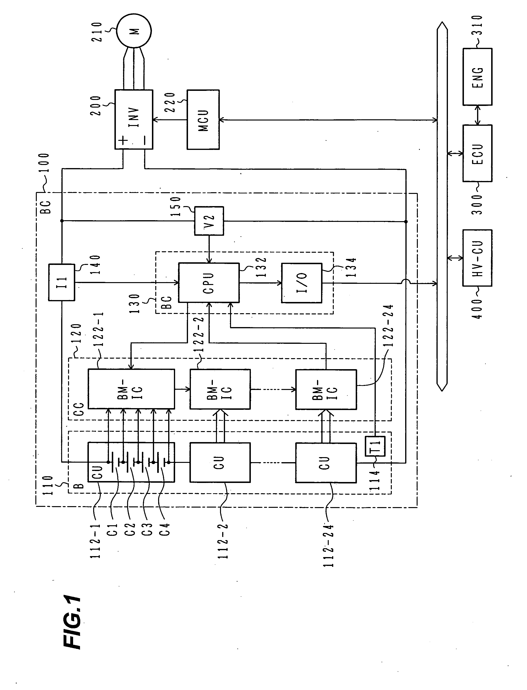 Storage battery managing apparatus and vehicle controlling apparatus providing the same
