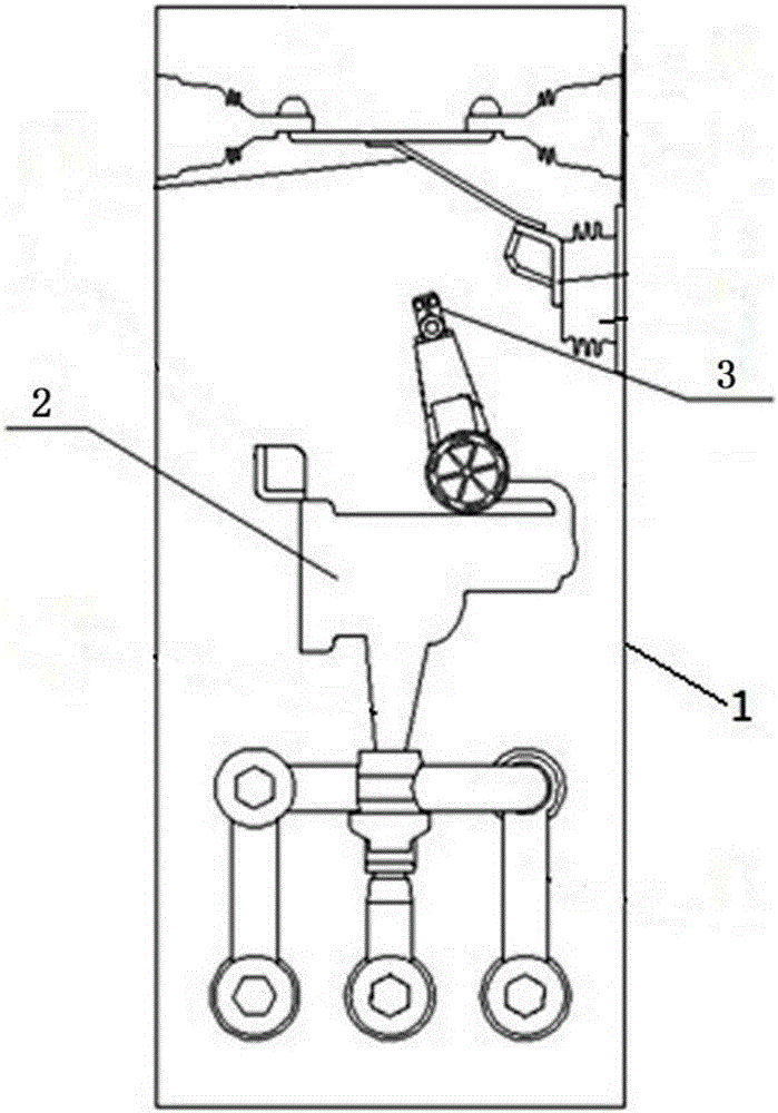 Insulating material for solid-sealed polar poles, solid-sealed polar pole and preparation method thereof