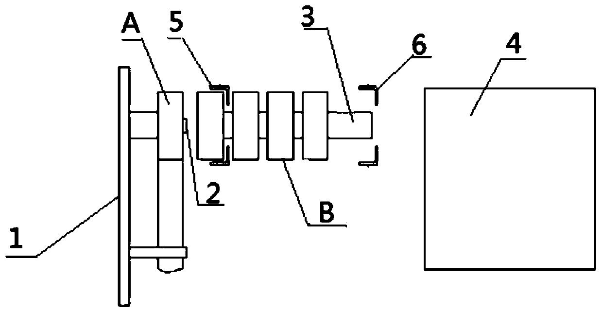 An automatic roll changing device