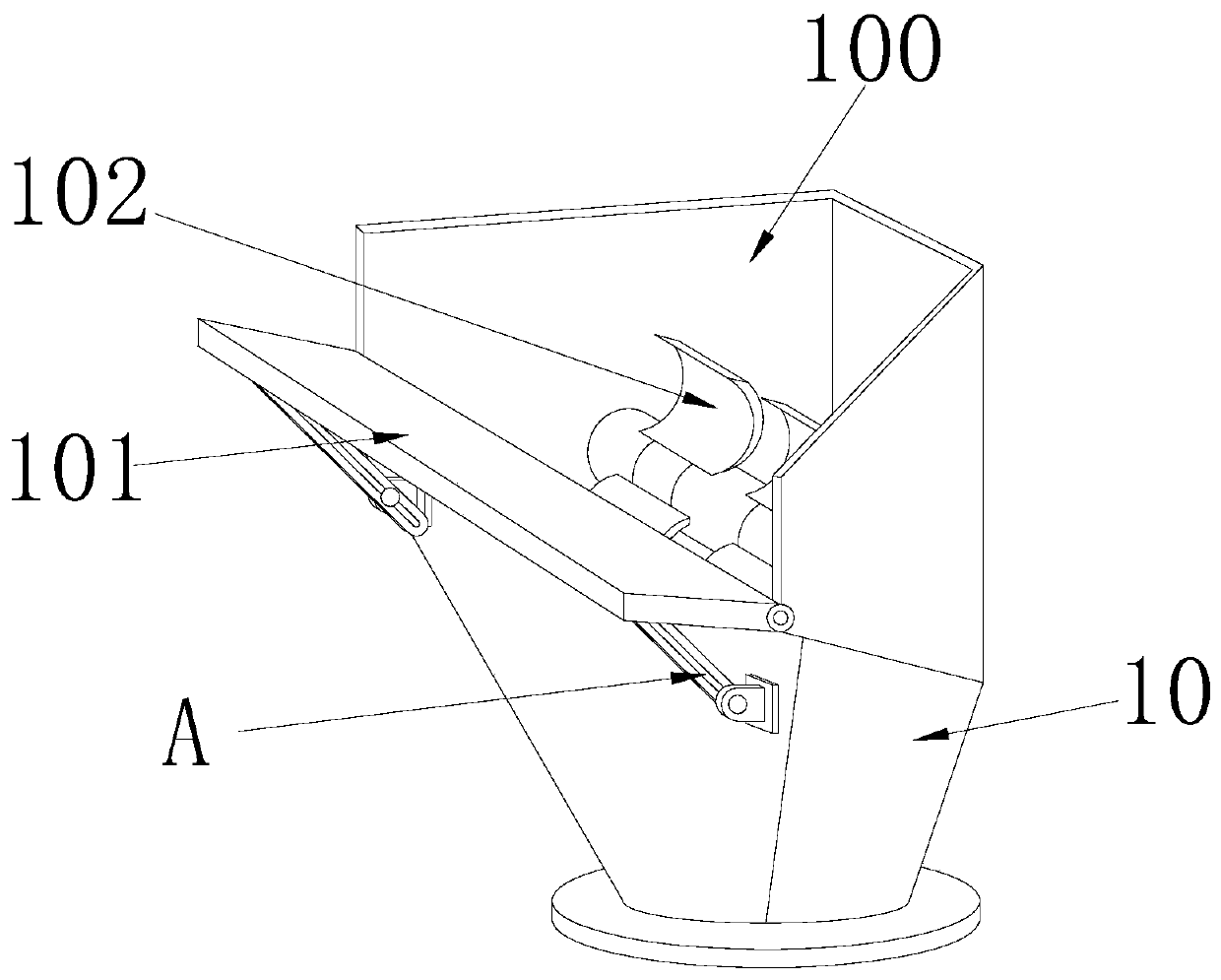 Centralized feeding system for polyethylene processing