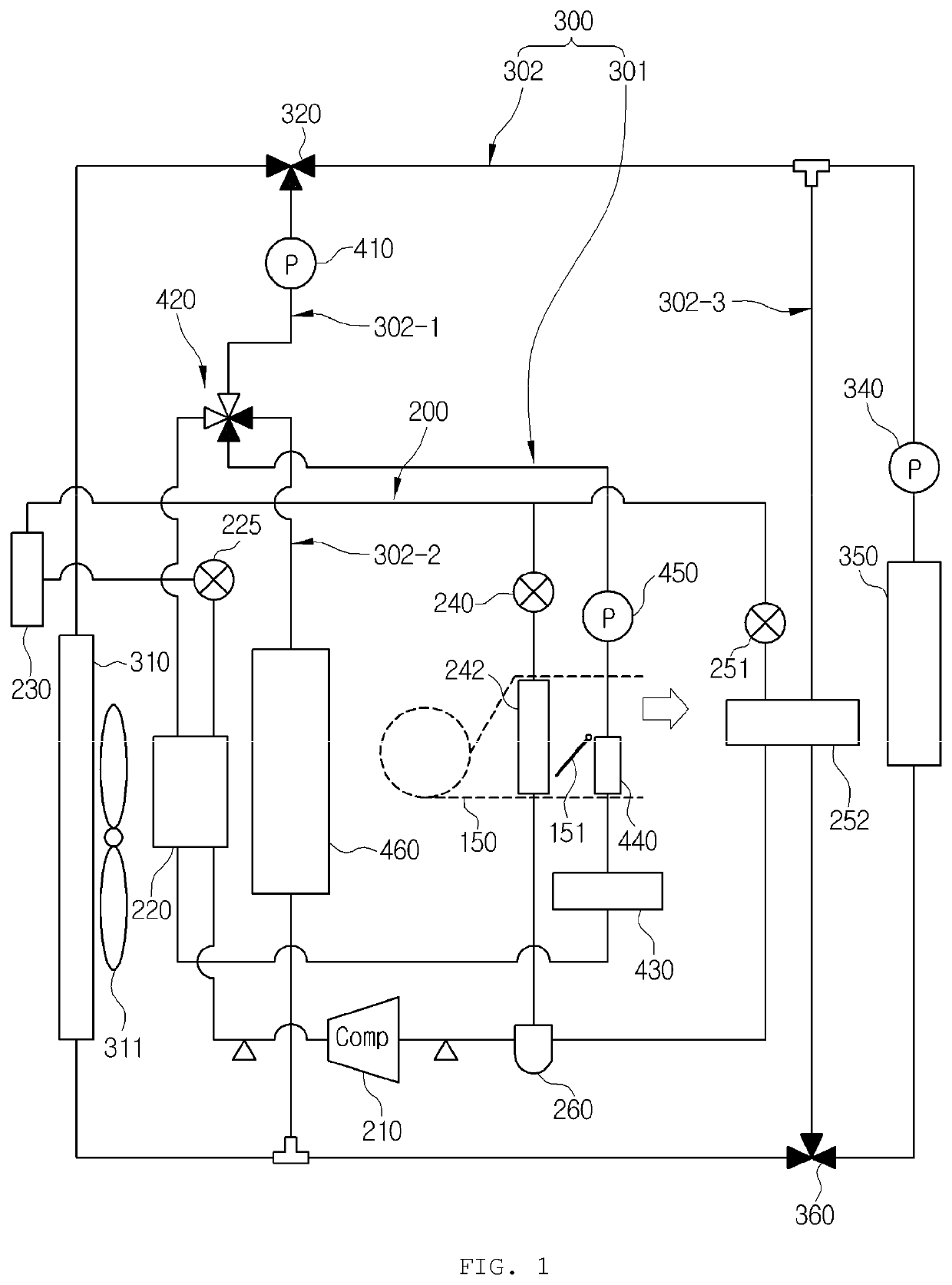 Thermal management system for vehicle