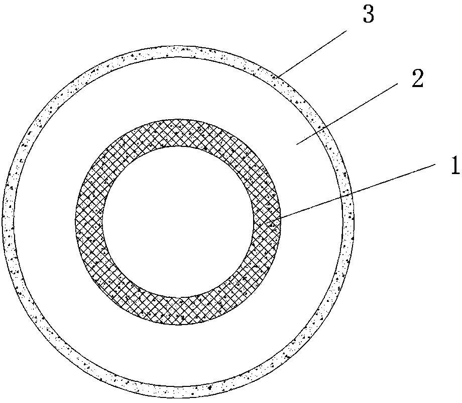 Composite telegraph pole/street lamp pole and manufacturing method of street lamp pole