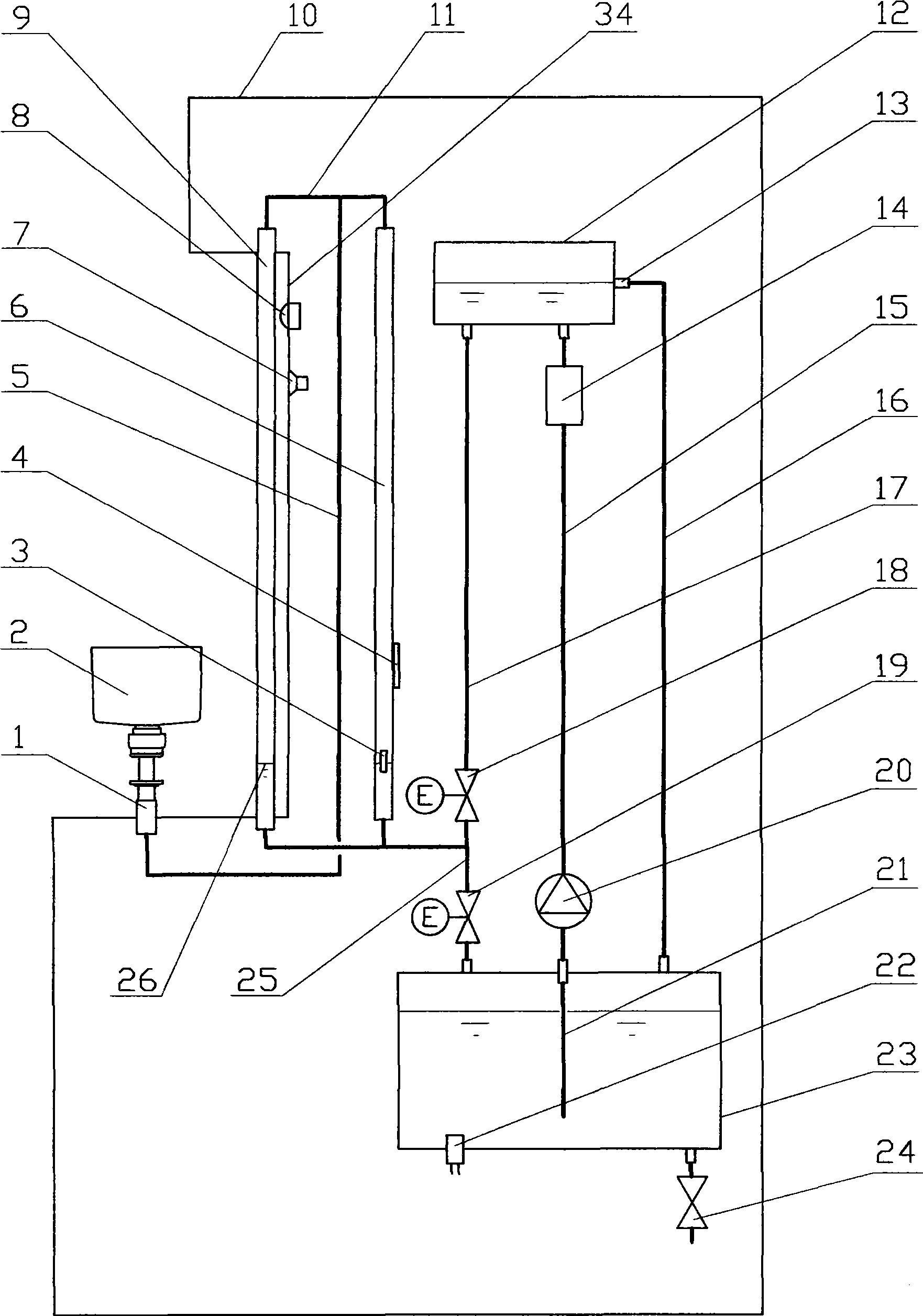 Float valve sealability detection device