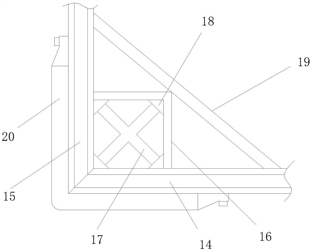 High-strength and high-toughness aluminum profile for new energy automobile body