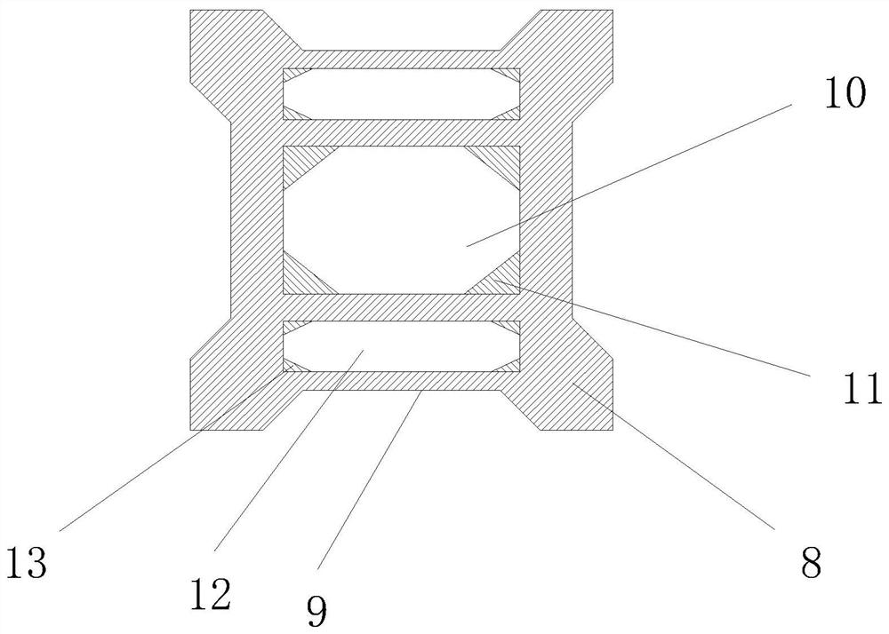 High-strength and high-toughness aluminum profile for new energy automobile body