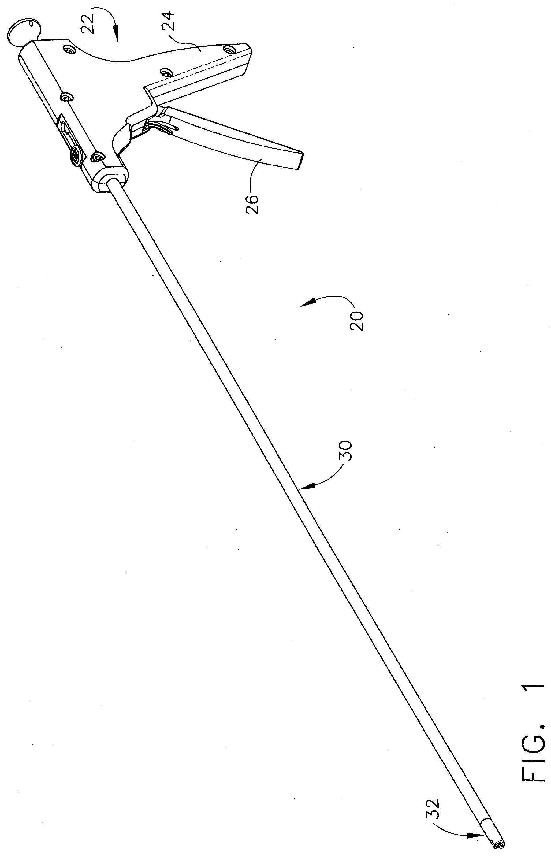Disposable cartridge for use in a gastric volume reduction procedure
