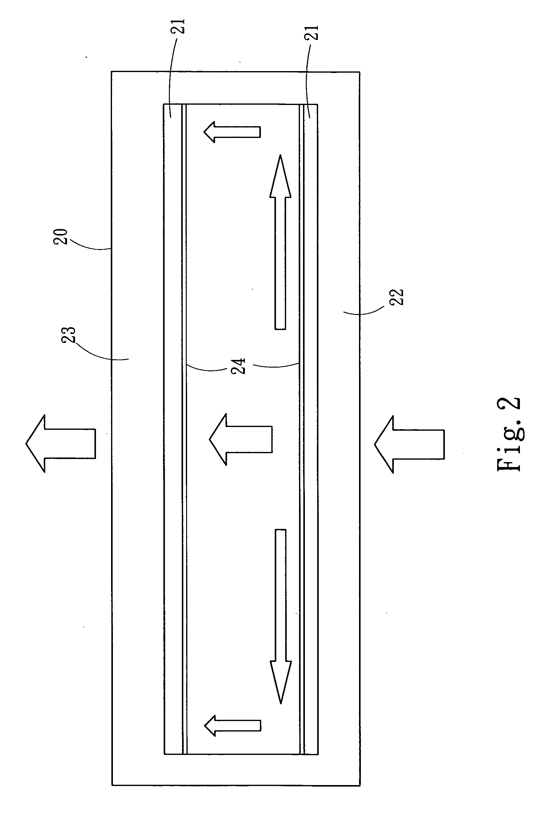 Method for enhancing mobility of working fluid in liquid/gas phase heat dissipating device