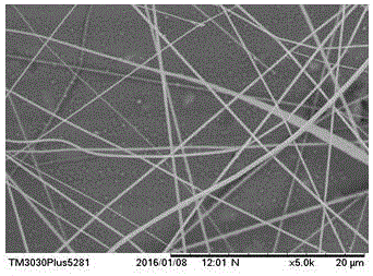 Method for preparing Nisin/chitosan/polylactic acid composite nanofiber mats by coaxial electrospinning