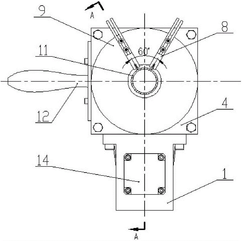 Pipe inner wall rust removing device and method