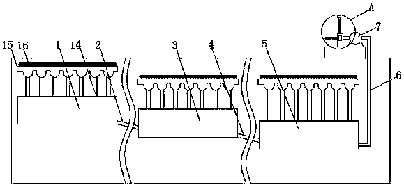 Environment-friendly forest water circulation device