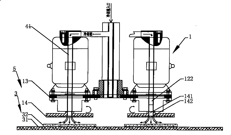 Manufacturing process of ceramic tiles and special equipment for the process