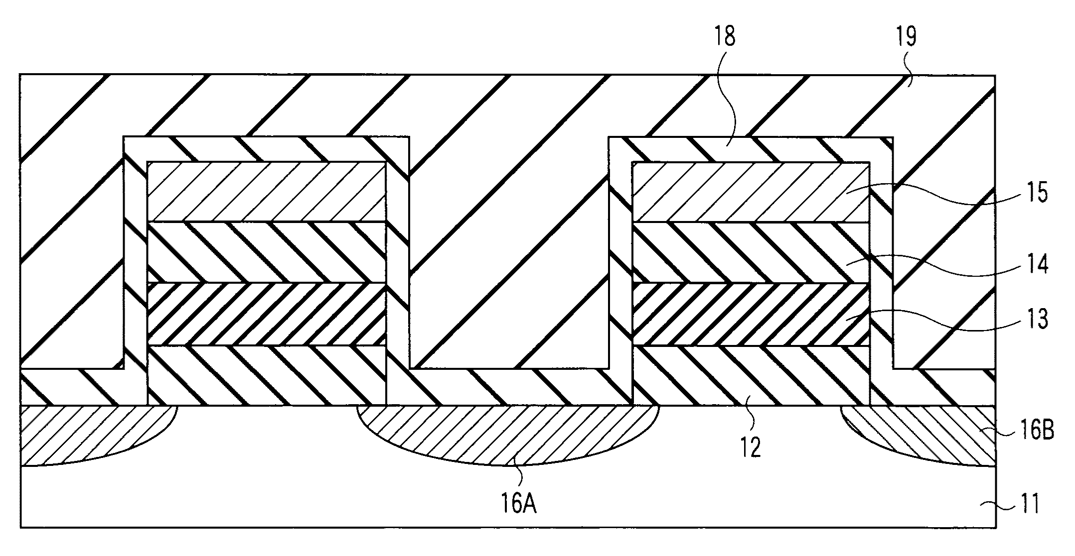 Nonvolatile semiconductor memory element and manufacturing method thereof
