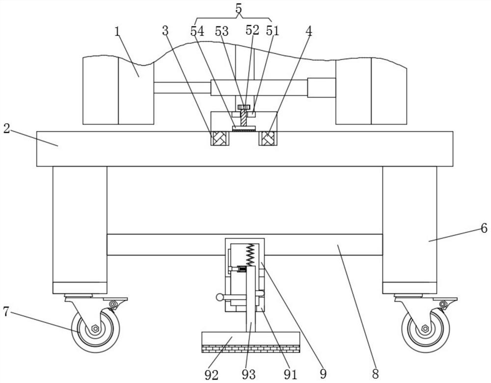 Combination electric car for graphitized internal series furnace with stable signal transmission