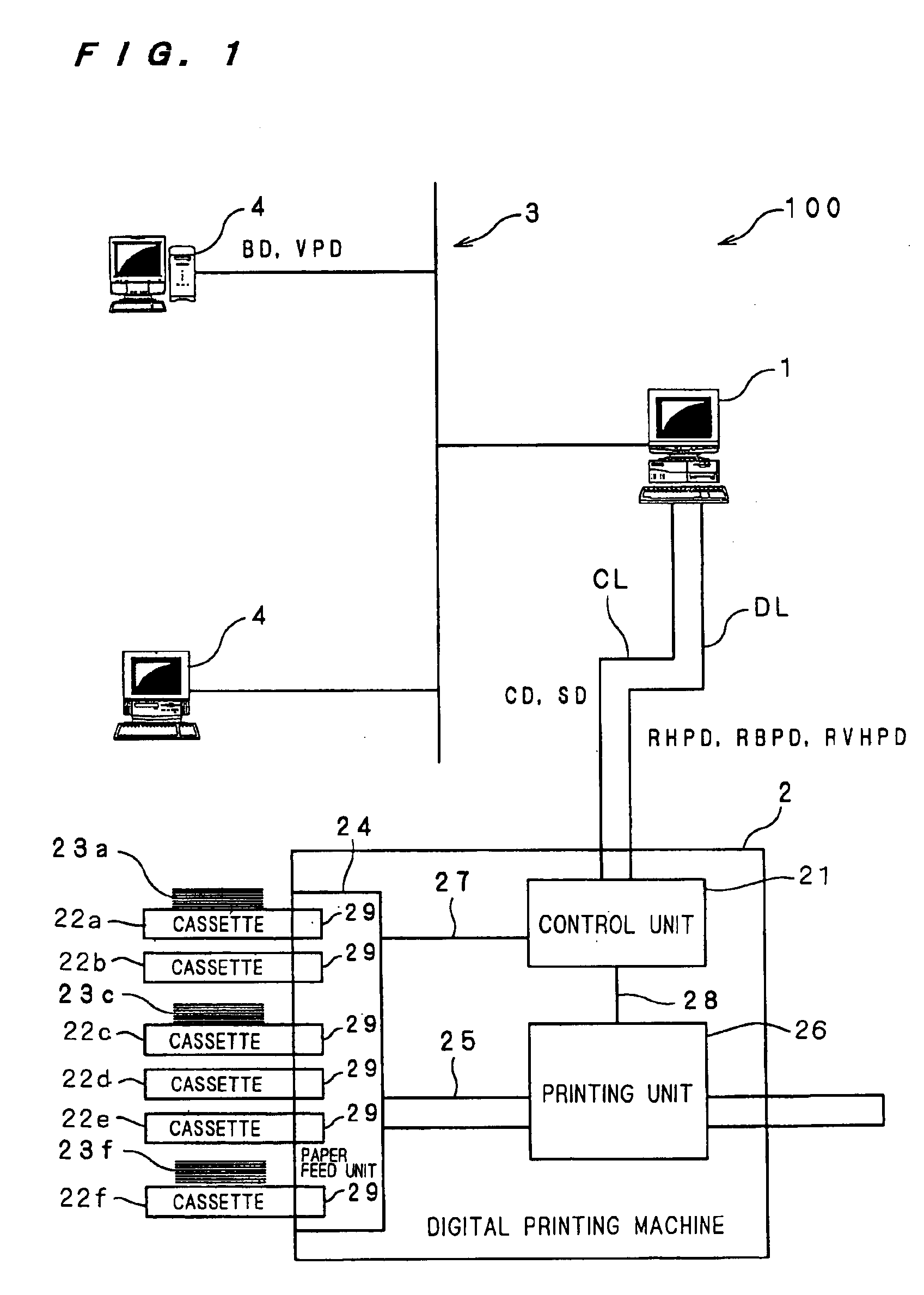 Printing system for bookbinding cover and body portions