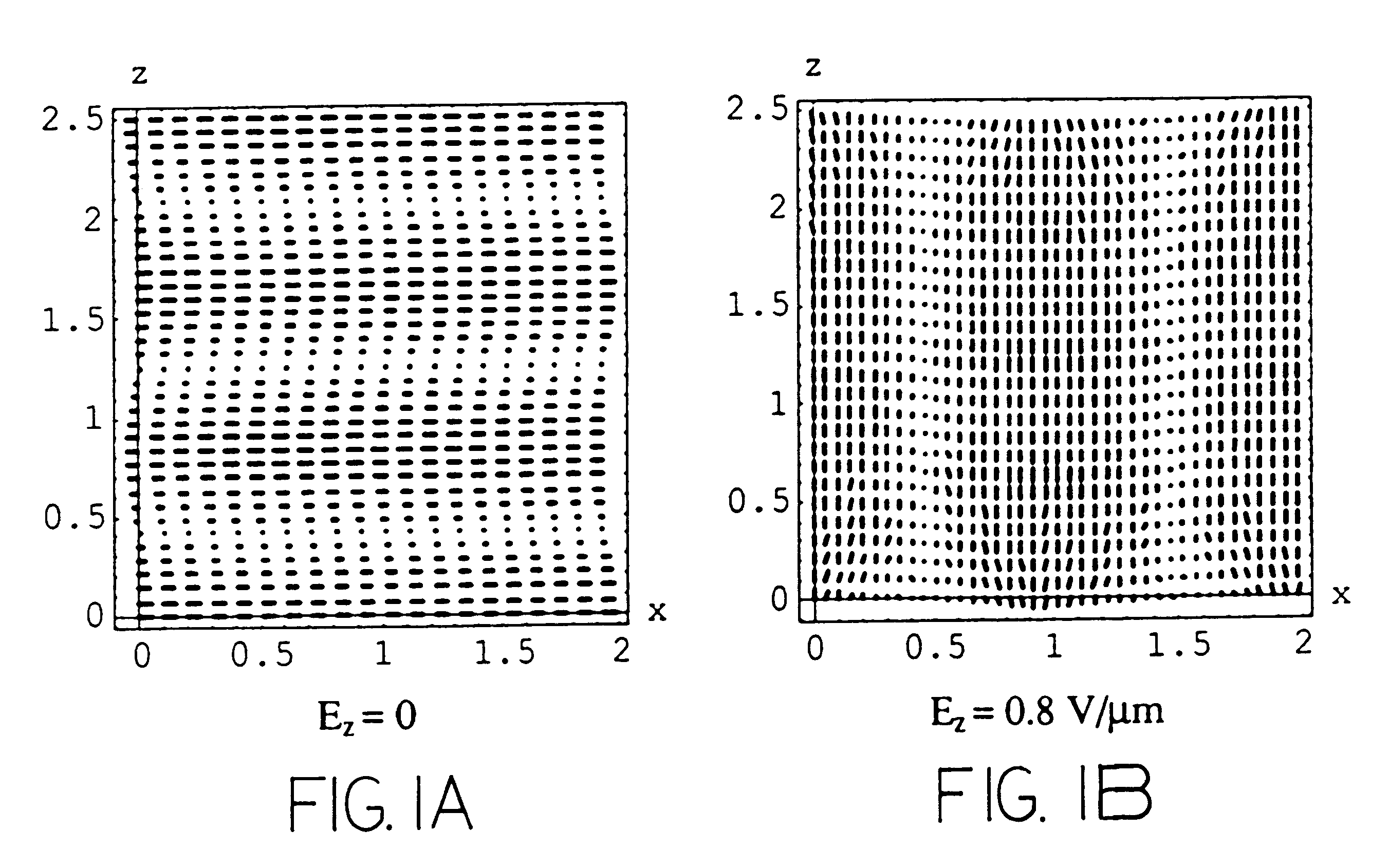 Diffraction grating with electrically controlled periodicity