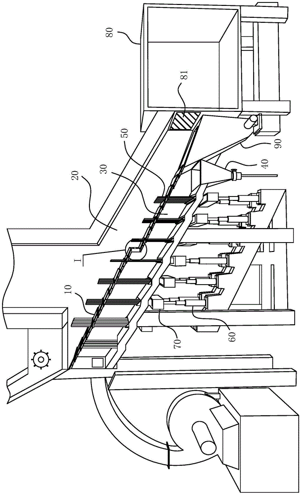 A fixed fire grate and an incineration system using the fire grate