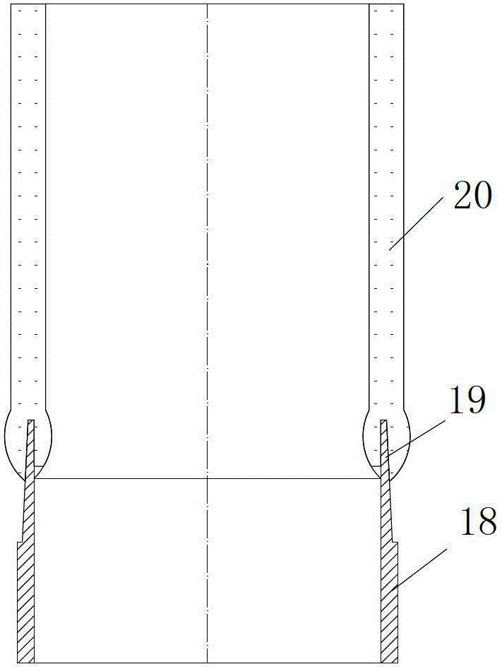 Device and method for sealing metal and glass