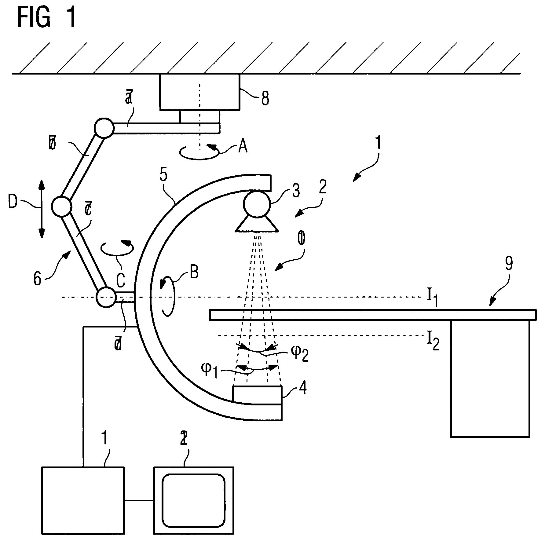 Method for recording images of a definable region of an examination object using a computed tomography facility