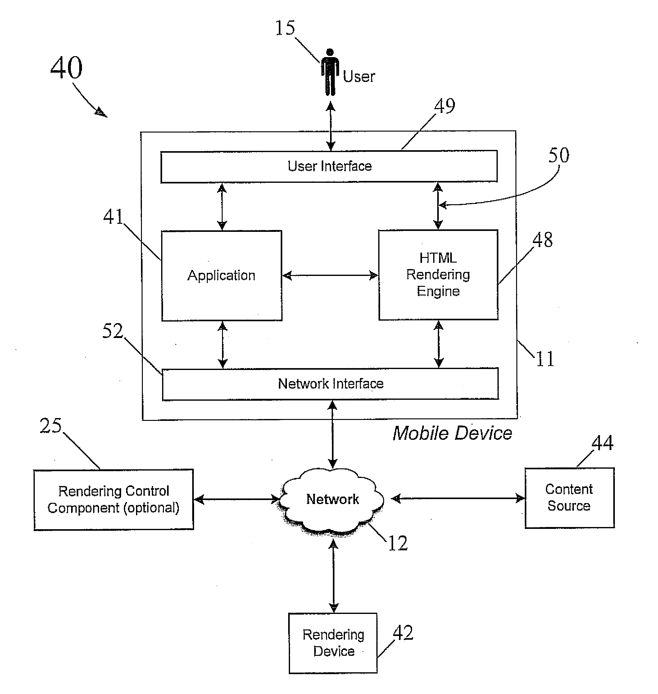 System and method for using an application on a mobile device to transfer internet media content
