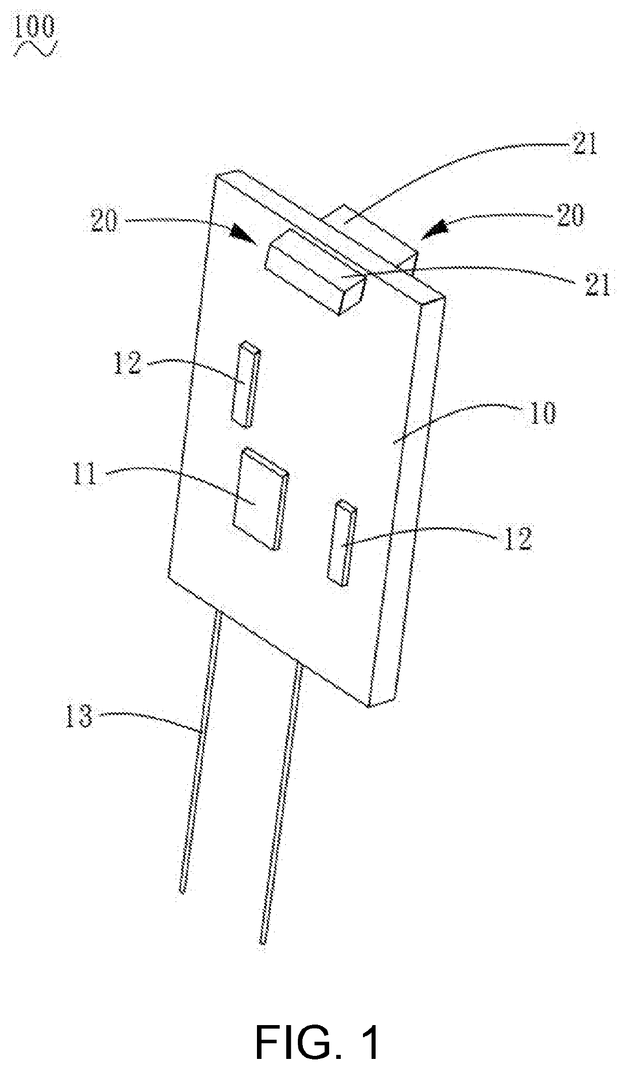 Light-emitting device for lamp