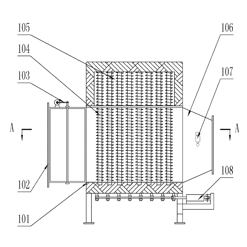 Gas waste heat recovery device for coal-fired boiler