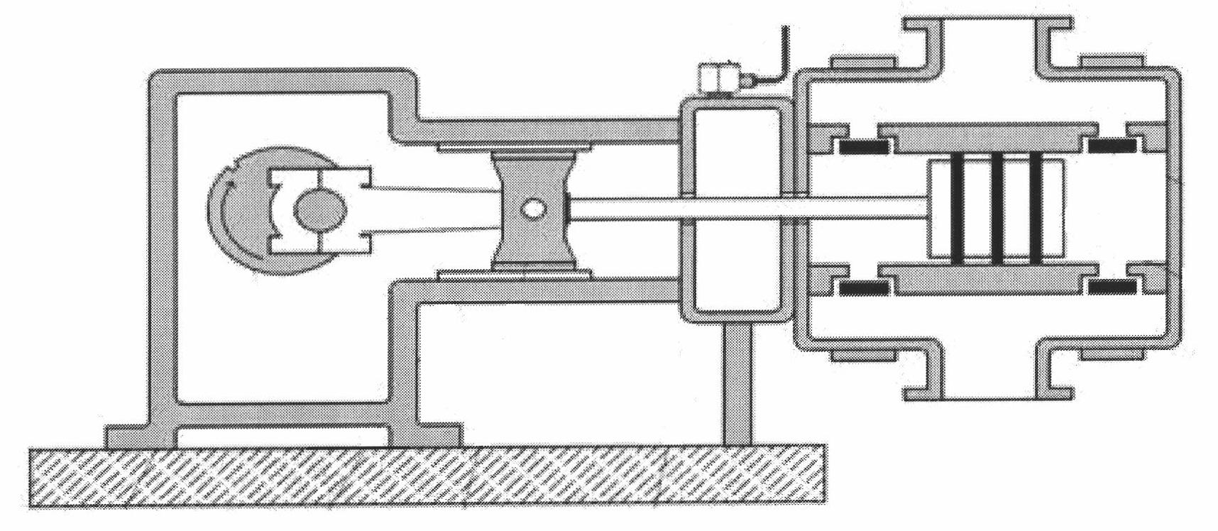 Method for testing vibration of pipeline transportation-oriented compressor