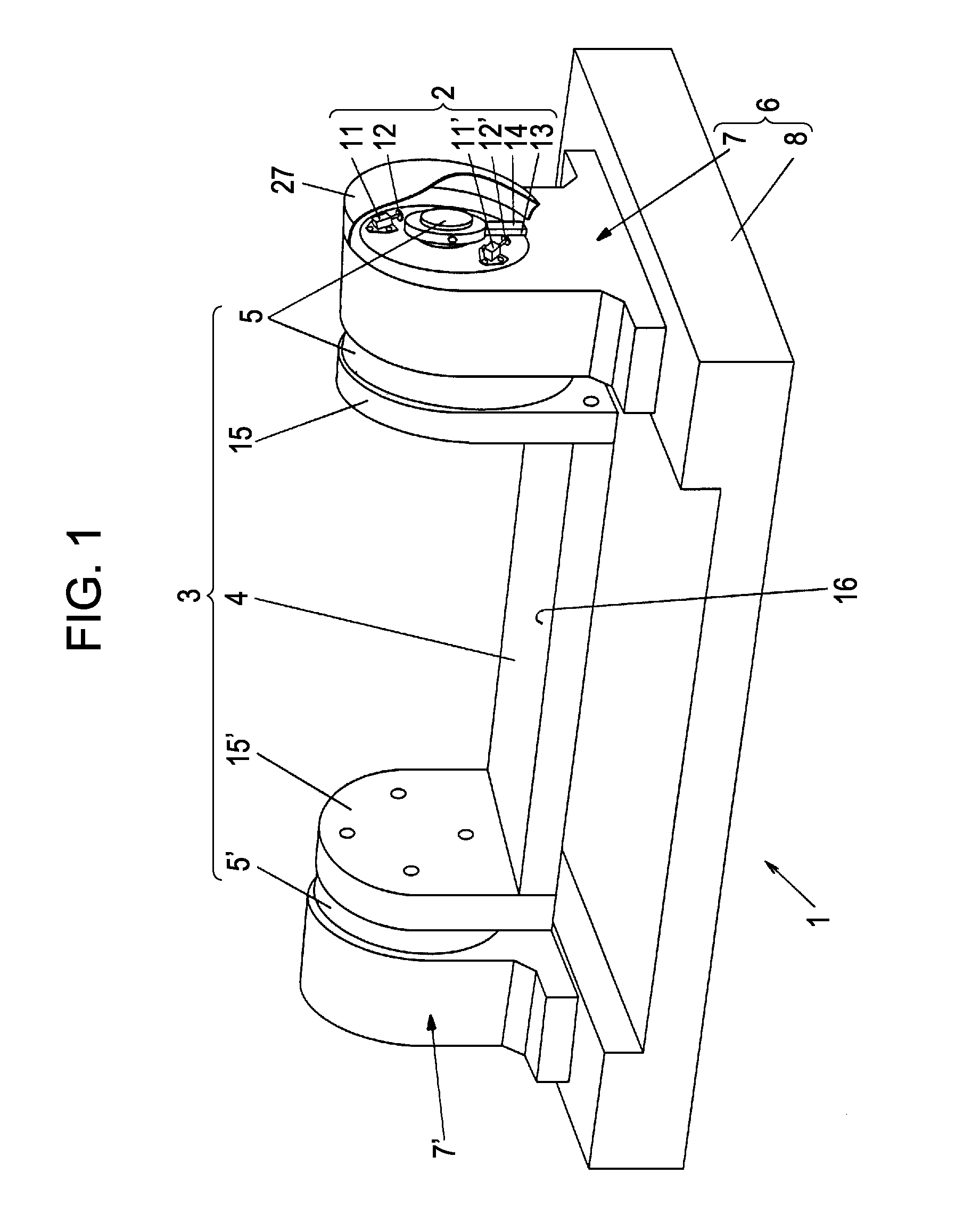 Breakage preventing device for tilting table indexing device