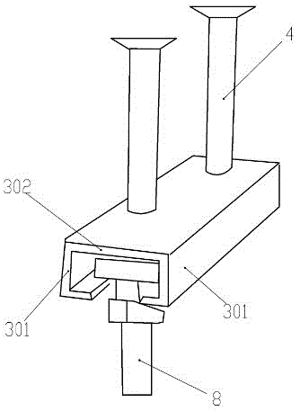 Installation method for conduits of contact rails of magnetism suspension track beams and positioning mold for conduits