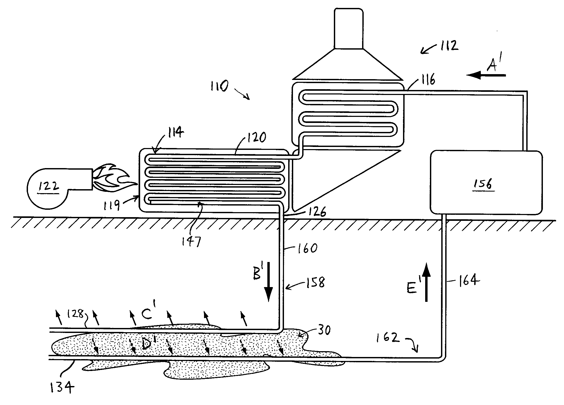 System and method for enhanced oil recovery with a once-through steam generator