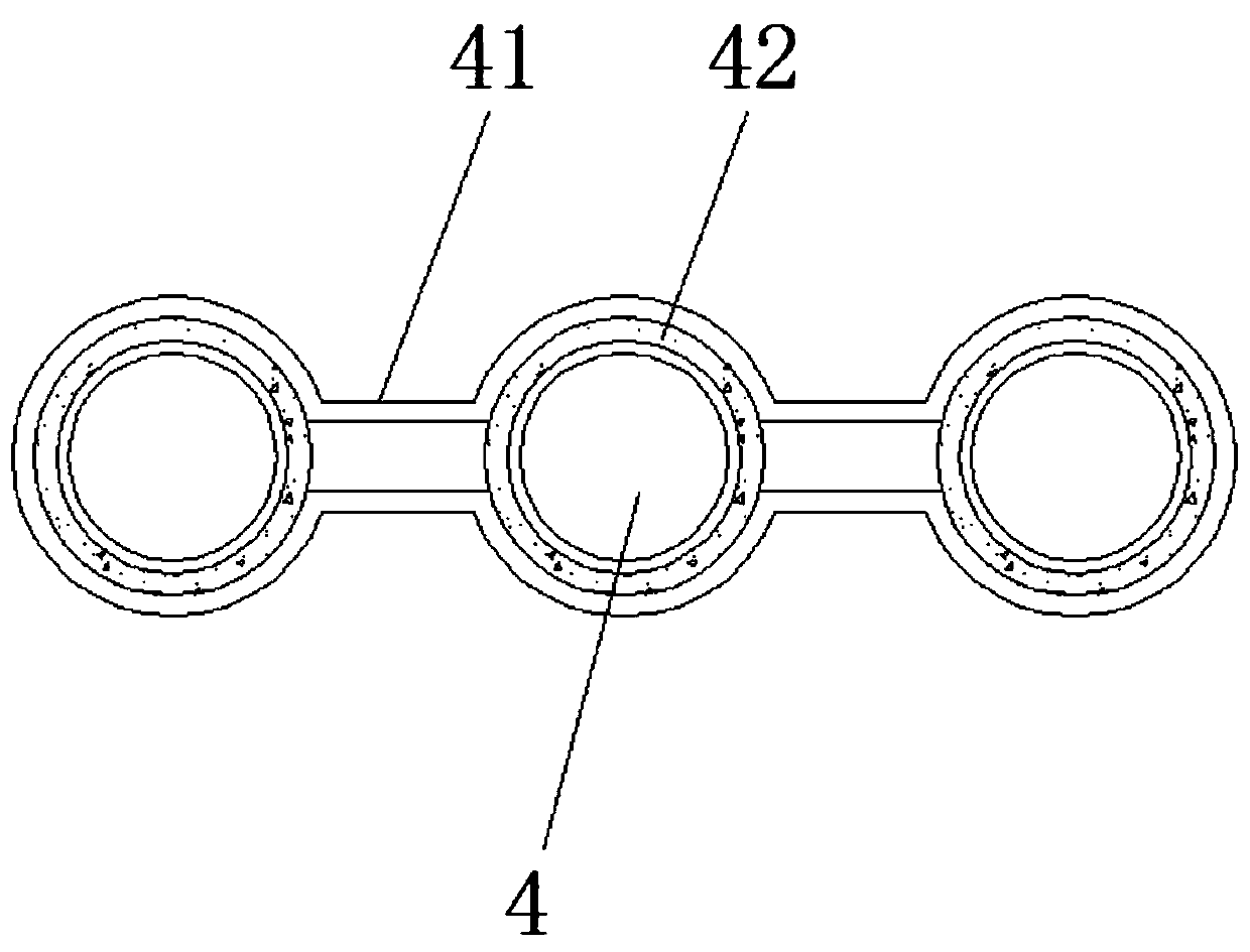 An engine intake manifold with rapid heat dissipation function and convenient installation