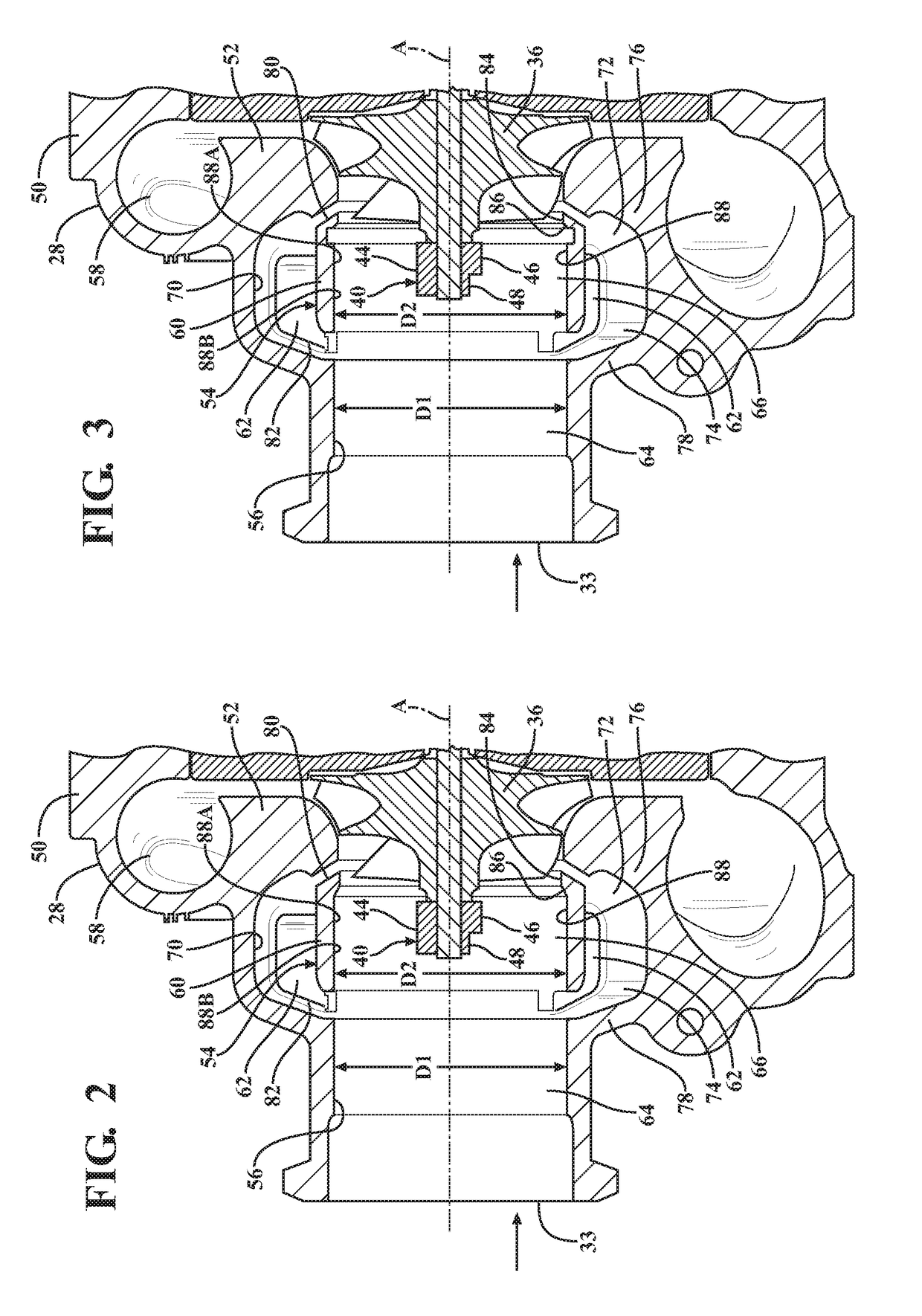 Turbocharger having improved ported shroud compressor housing