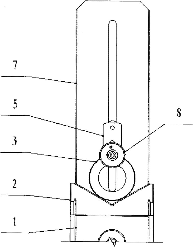 Contact type measuring method for precisely measuring position of bearing ferrule trench