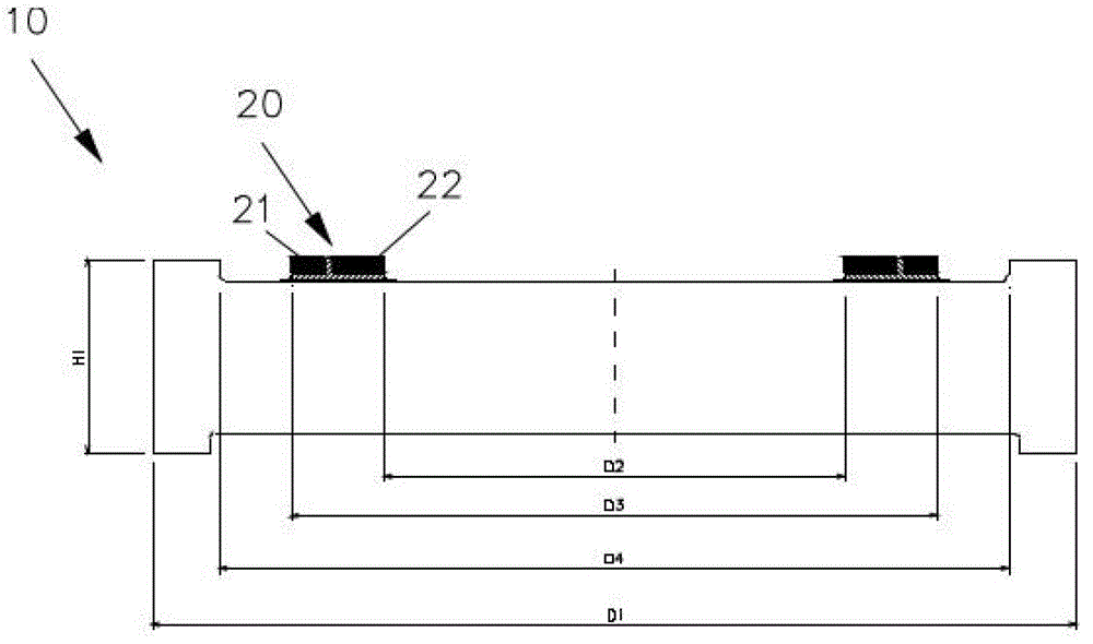 Sampling method for quality inspection of tubesheet forgings of reactor steam generator