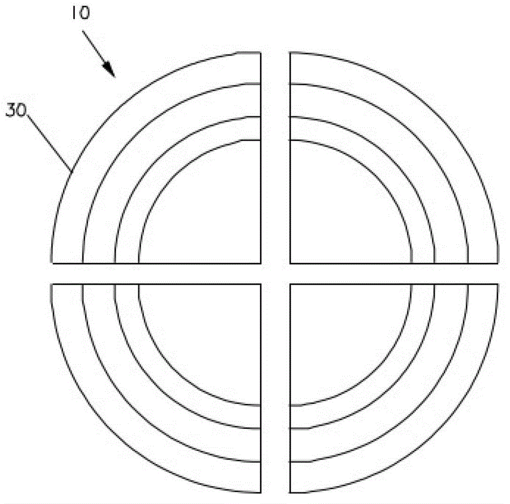 Sampling method for quality inspection of tubesheet forgings of reactor steam generator