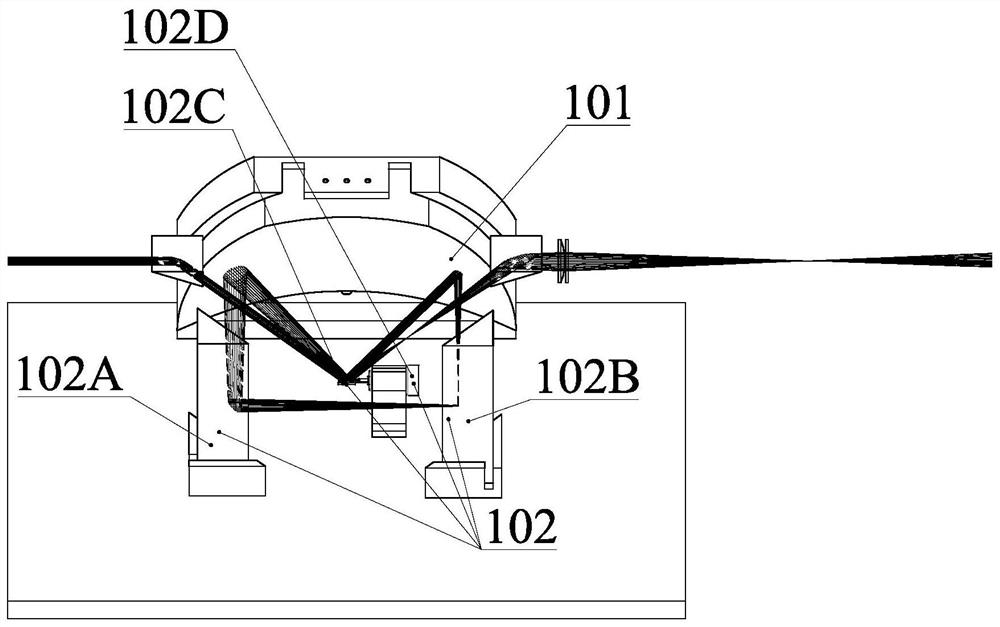 A Laser Dynamic Focusing System Based on Parabolic Mirror Folding Optical Path