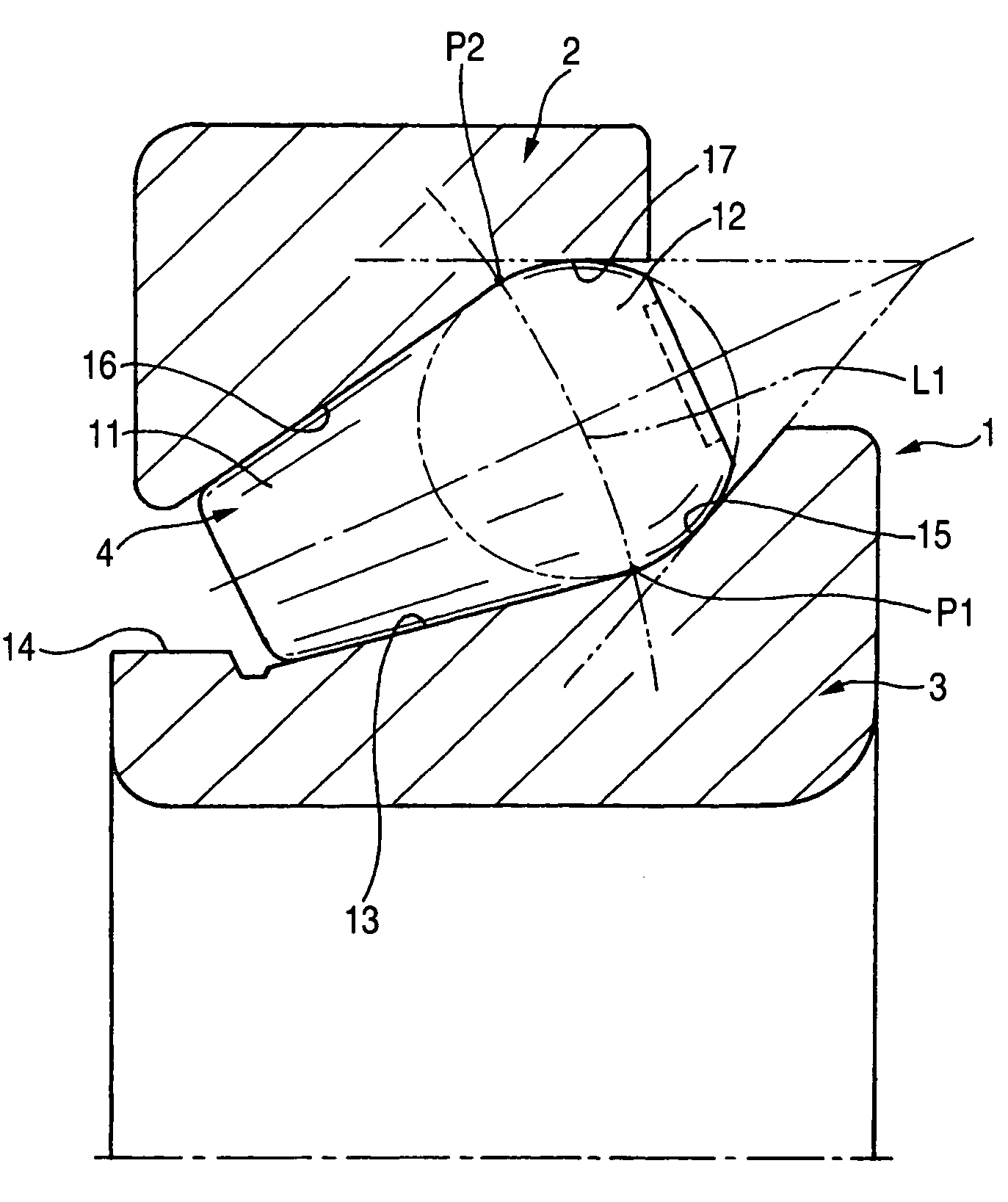 Tapered roller bearing and final reduction gear