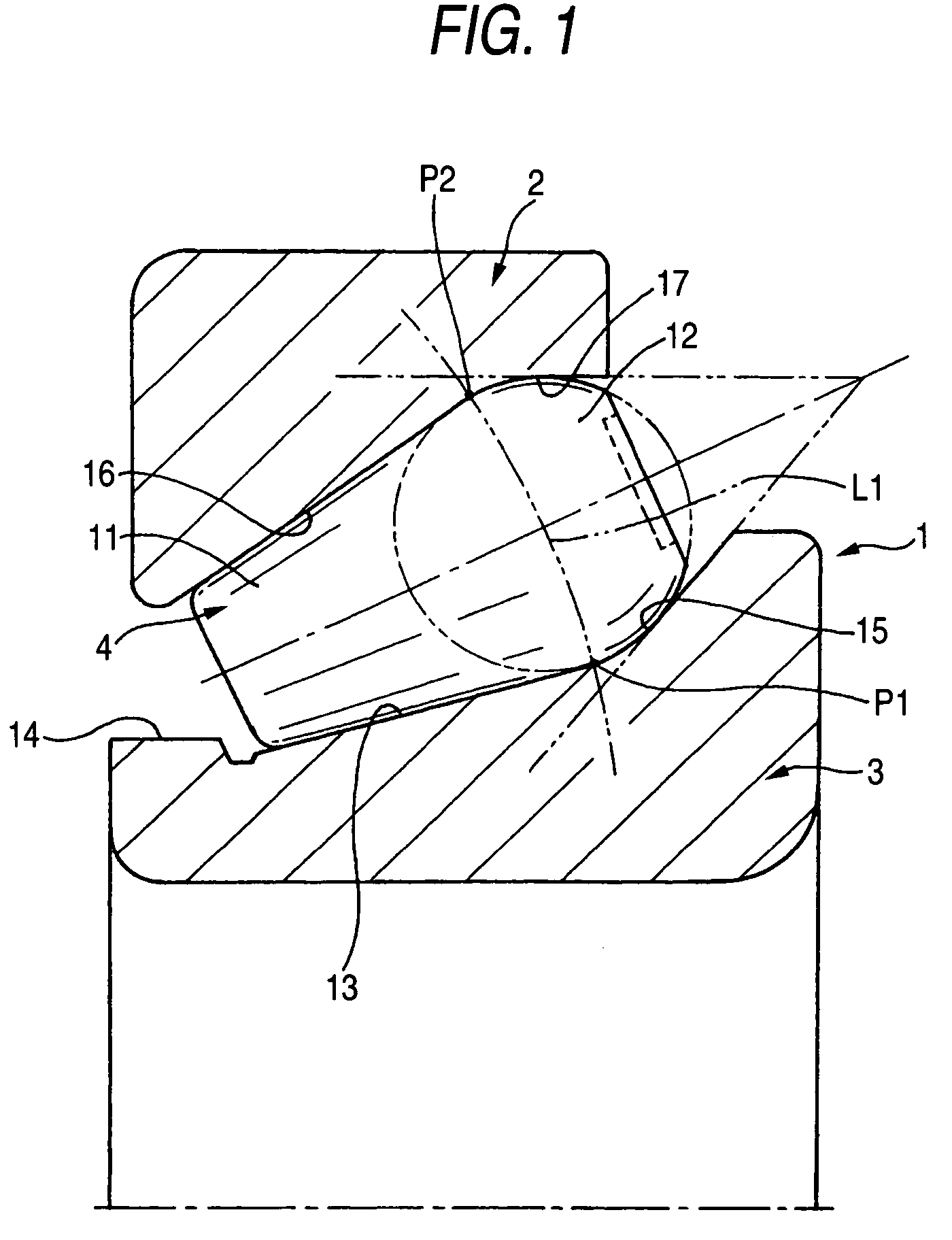 Tapered roller bearing and final reduction gear