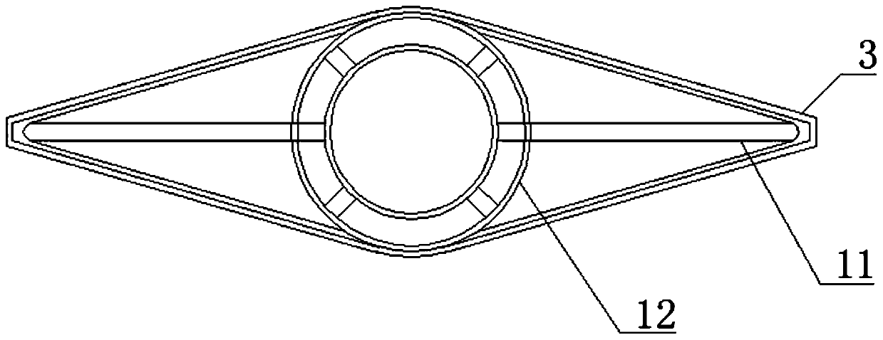 Integrated type frame light aircraft