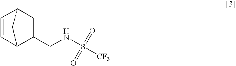 Process for producing N-(bicyclo[2.2.1]hept-5-en-2-ylmethyl)-1,1,1-trifluoromethanesulfonamide