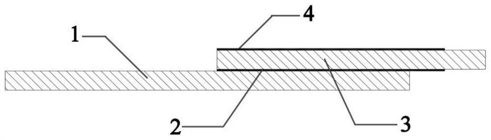 A kind of diamond counter-anvil heating gasket and preparation method thereof