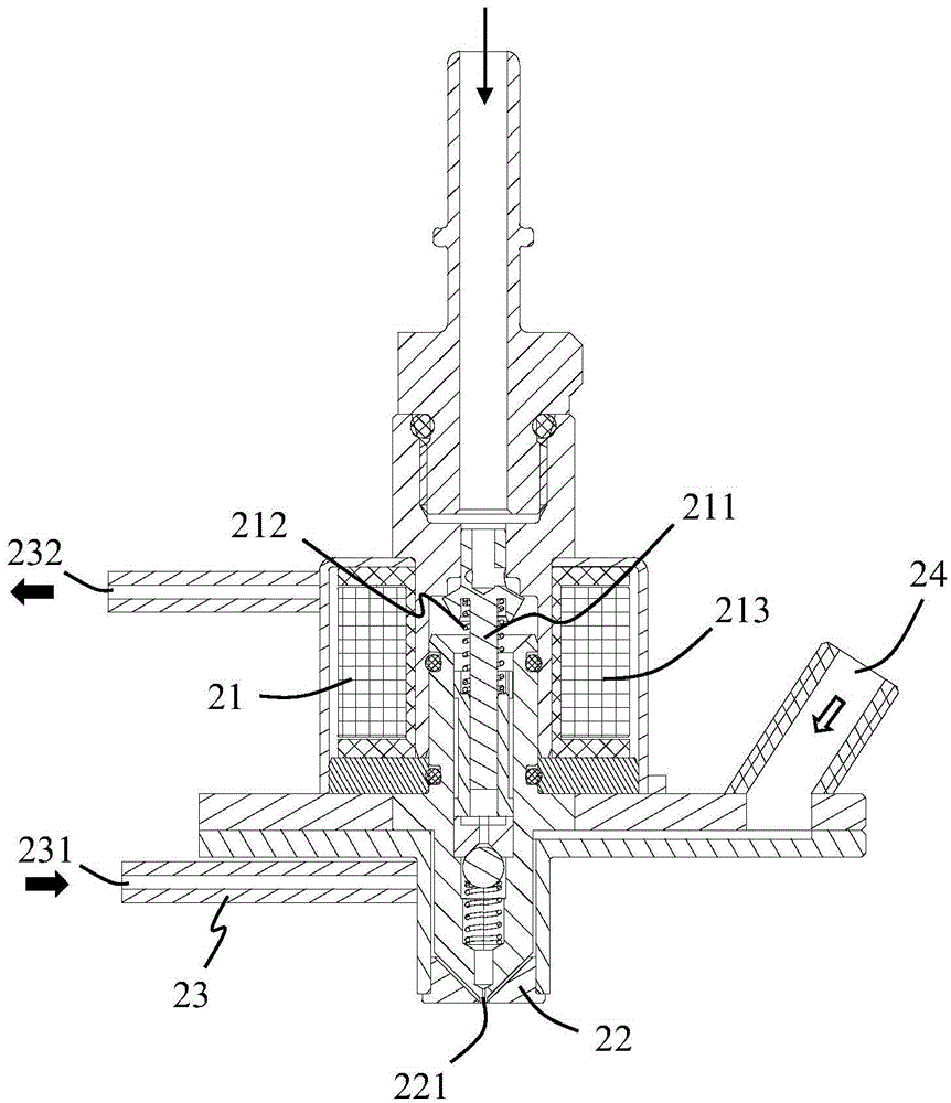 Metering pump nozzle and engine exhaust post-treatment system with same
